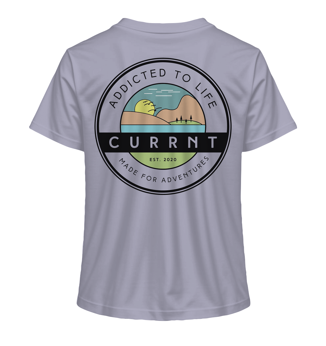 Addicted to Life - Ladies Regular Fit T-Shirt