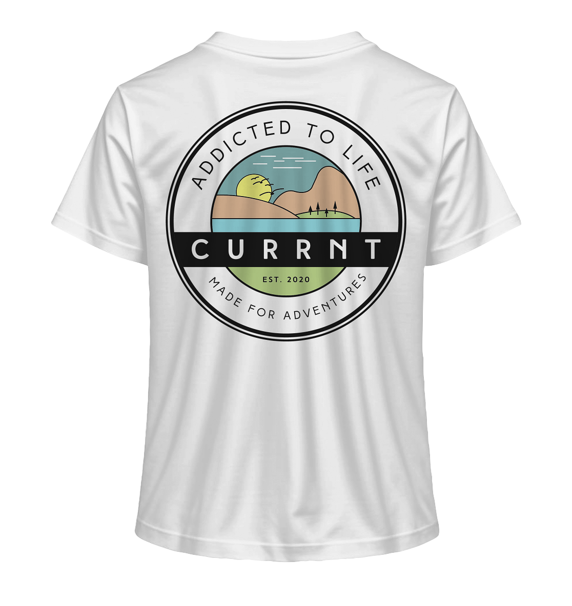 Addicted to Life - Ladies Regular Fit T-Shirt