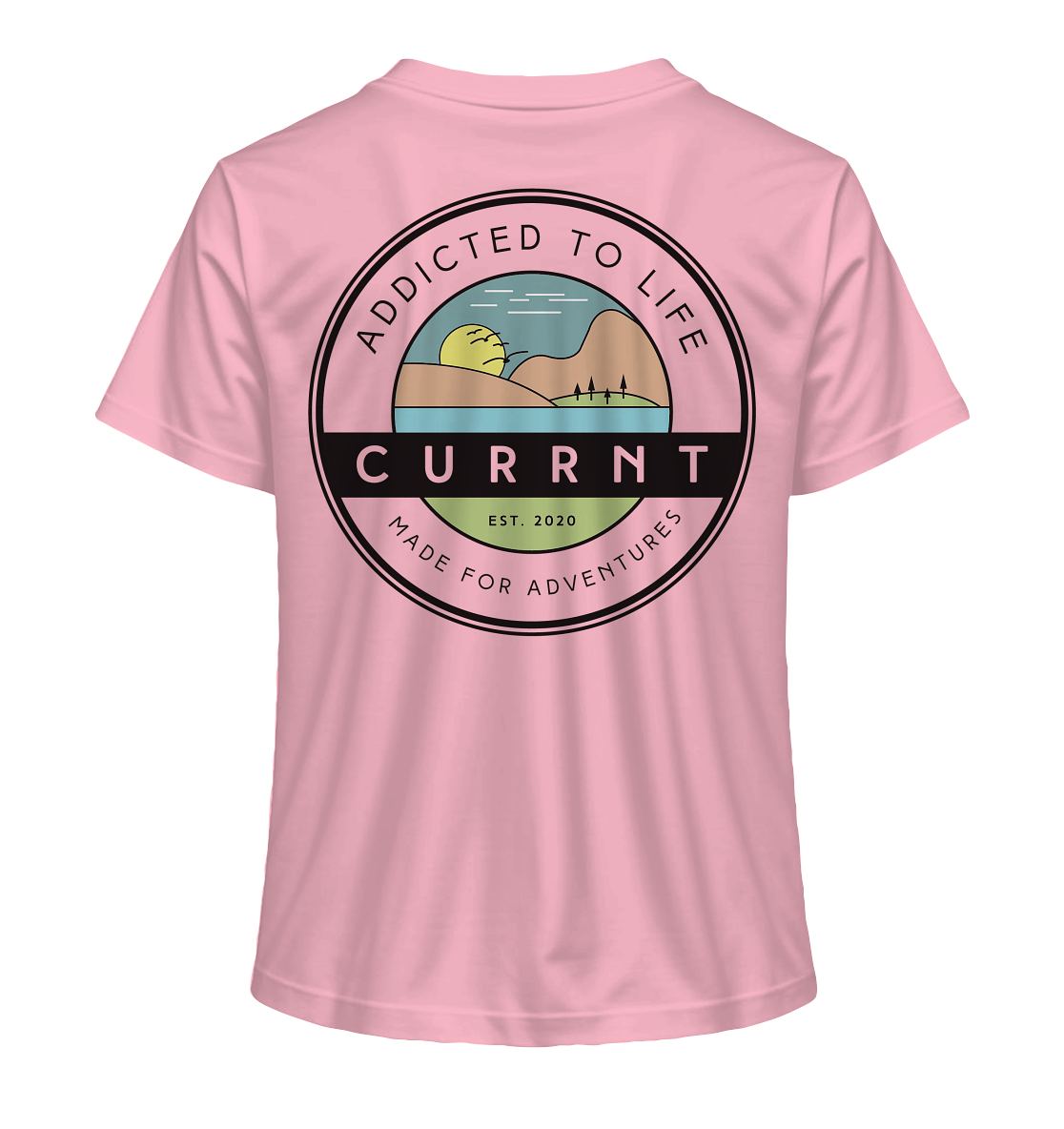 Addicted to Life - Ladies Regular Fit T-Shirt