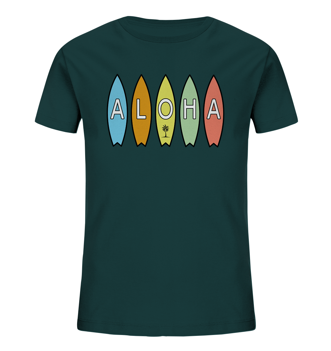 Aloha - Oversize Fit Shirt - Kids Organic Shirt