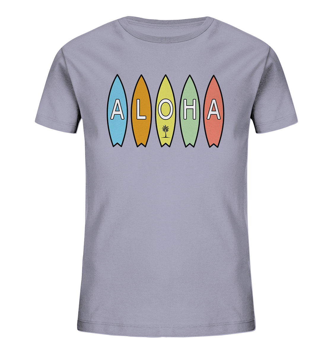 Aloha - Oversize Fit Shirt - Kids Organic Shirt