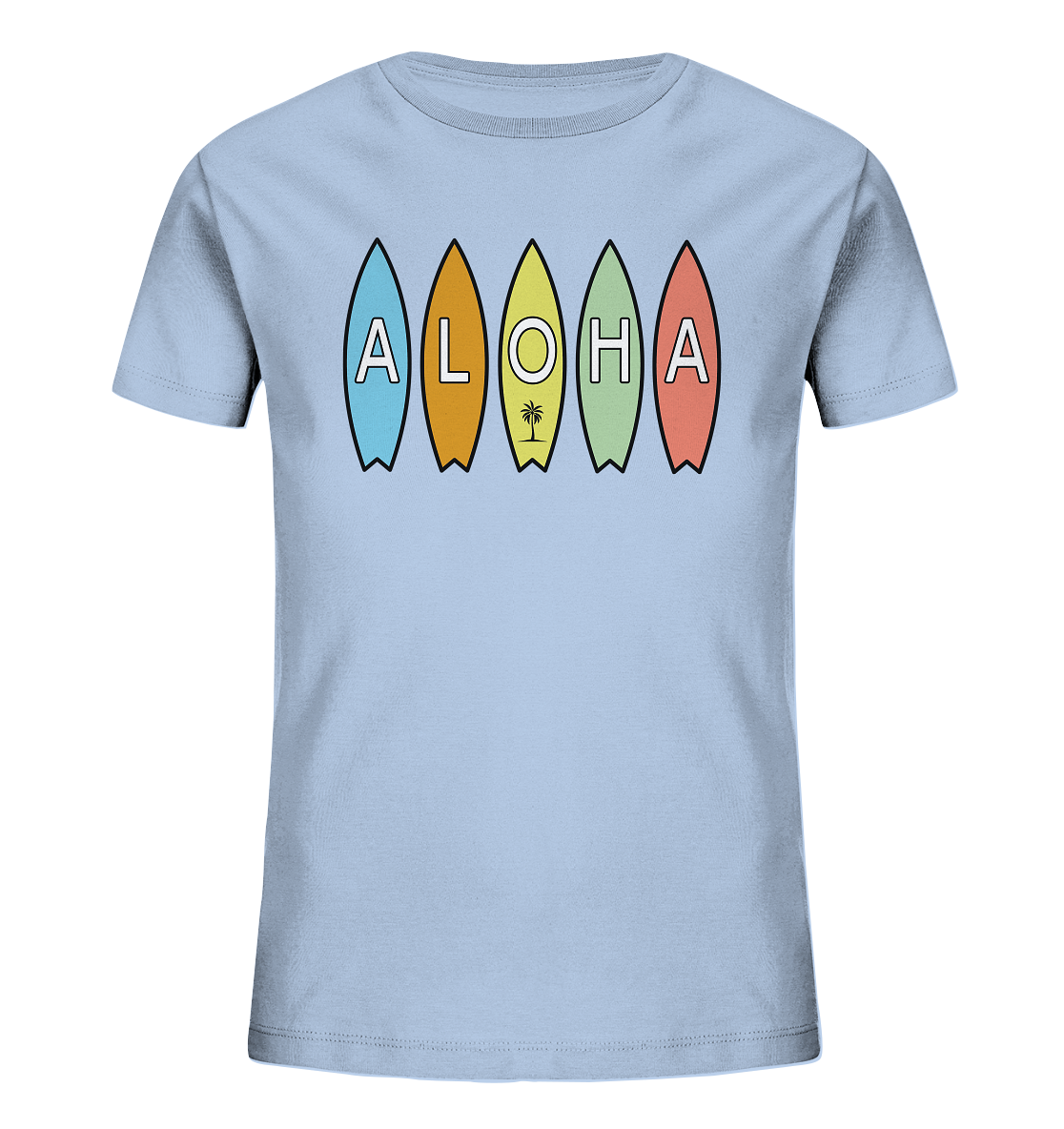 Aloha - Oversize Fit Shirt - Kids Organic Shirt