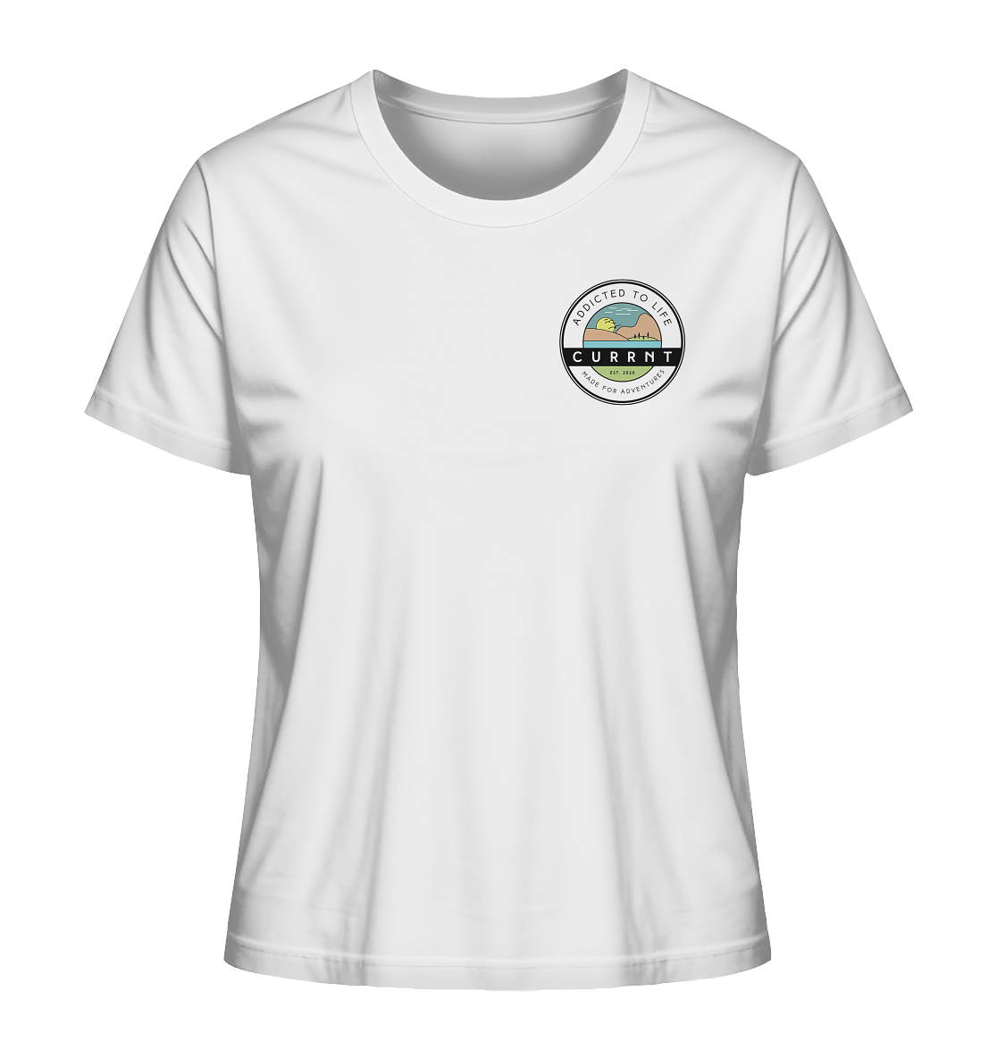 Addicted to Life - Ladies Regular Fit T-Shirt