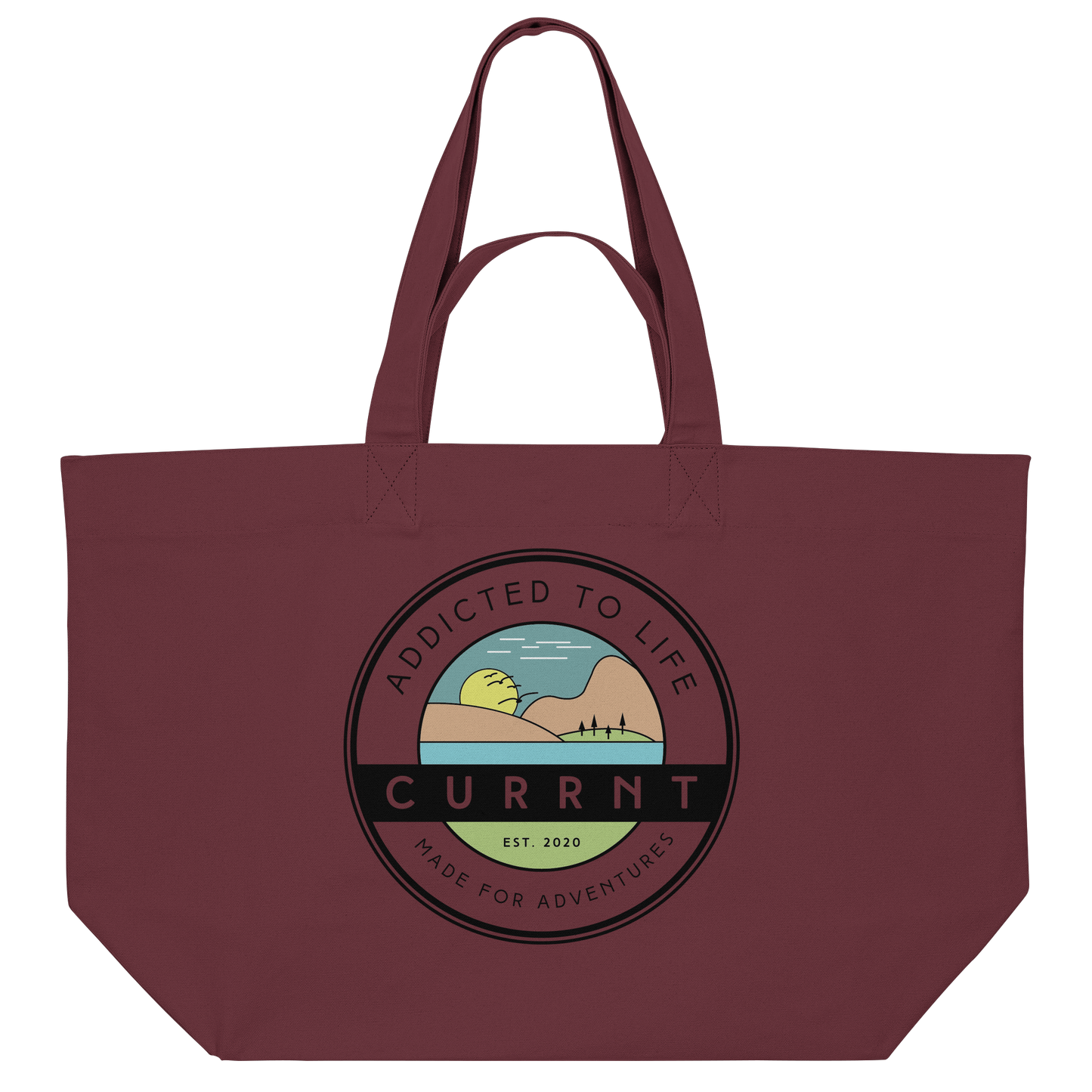 Addicted to life - Organic Shopping-Bag