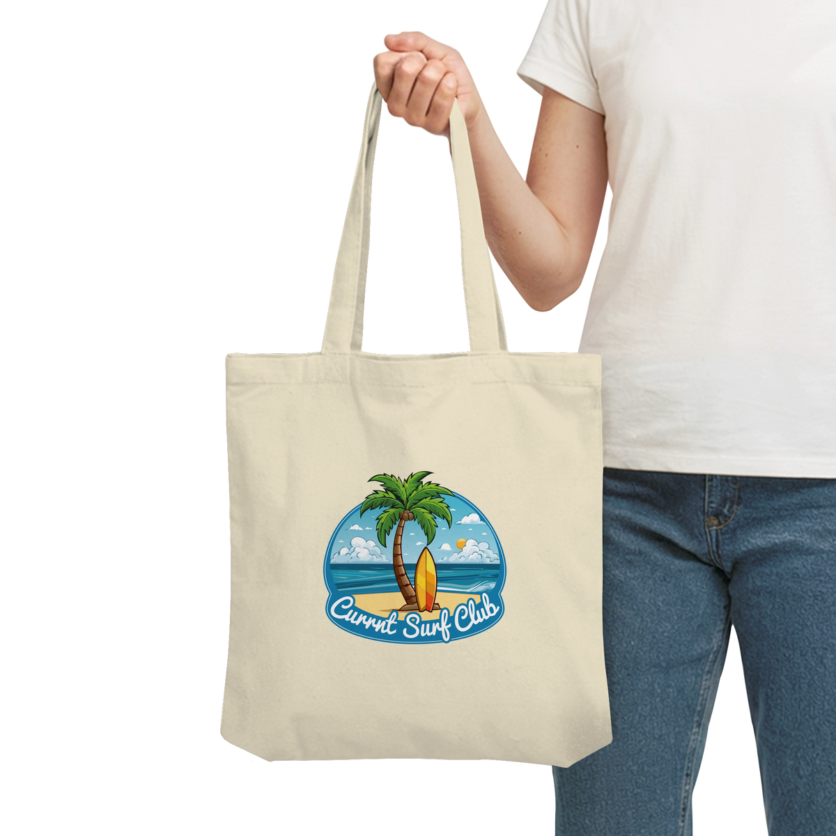 PALMBEACH SURF CLUB - Organic Tote-Bag