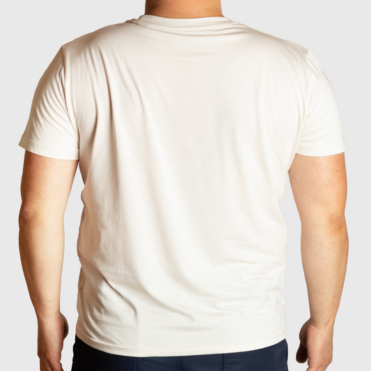 Retro Wave Shirt - Vintage White