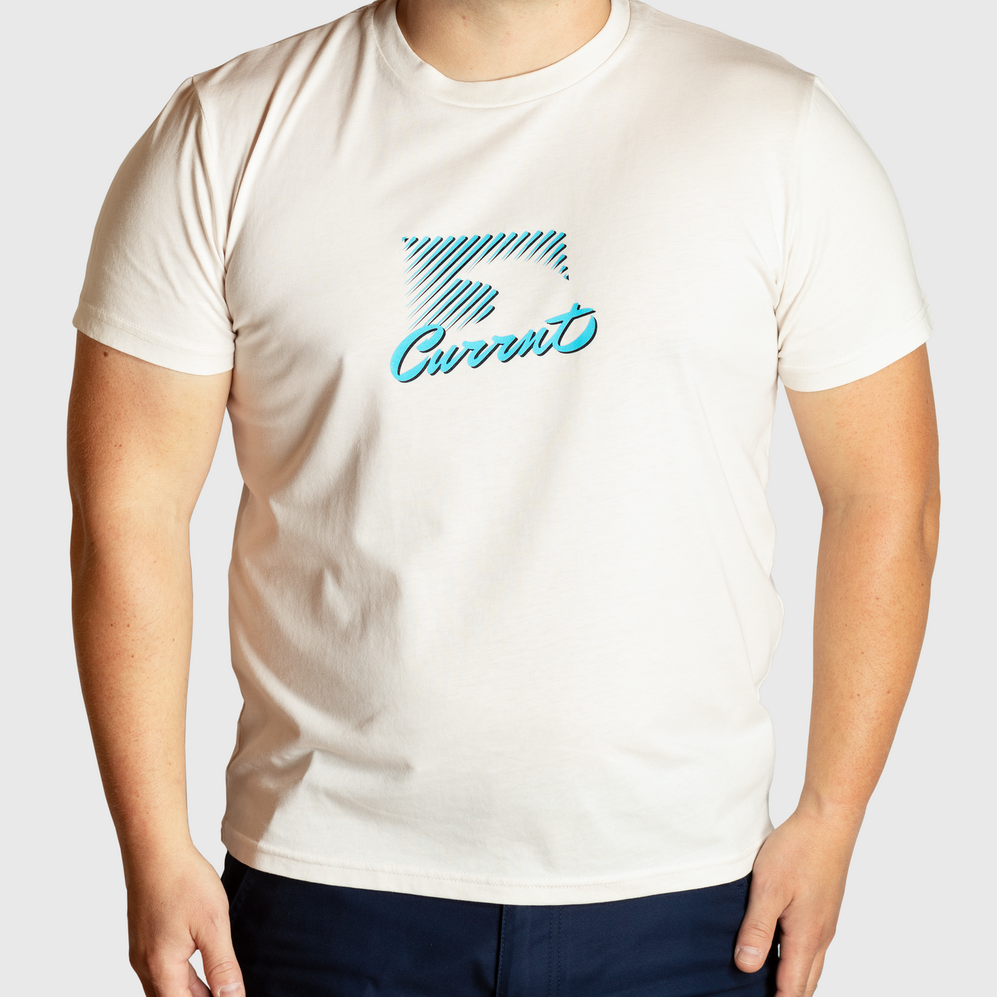 Retro Wave Shirt - Vintage White