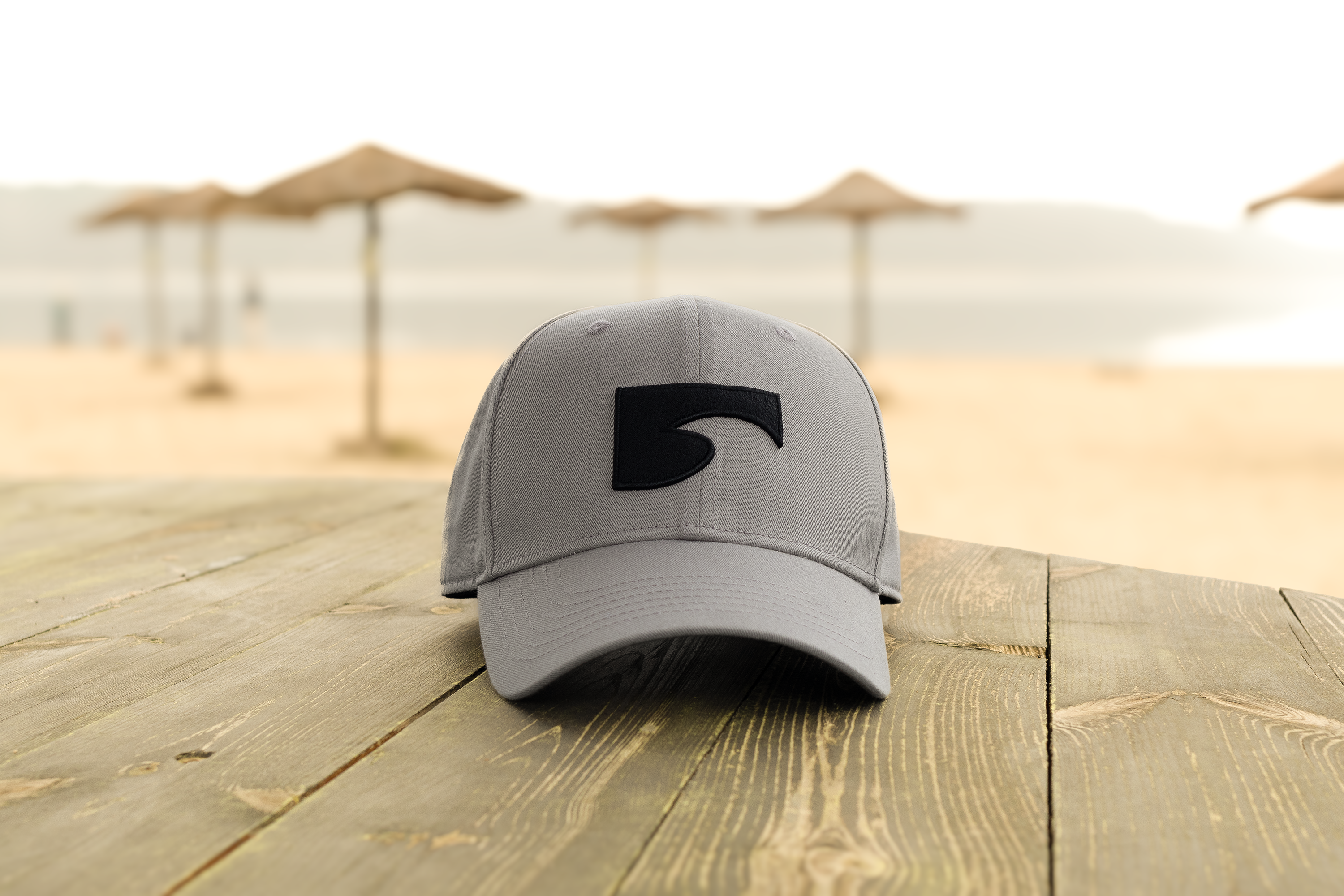CURRNT Baseball Cap mit schwarzem 3D-Stick