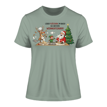Weihnachtszauber - Fitted Ladies Organic Shirt