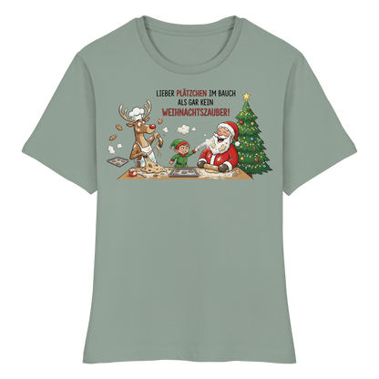 Weihnachtszauber - Fitted Ladies Organic Shirt