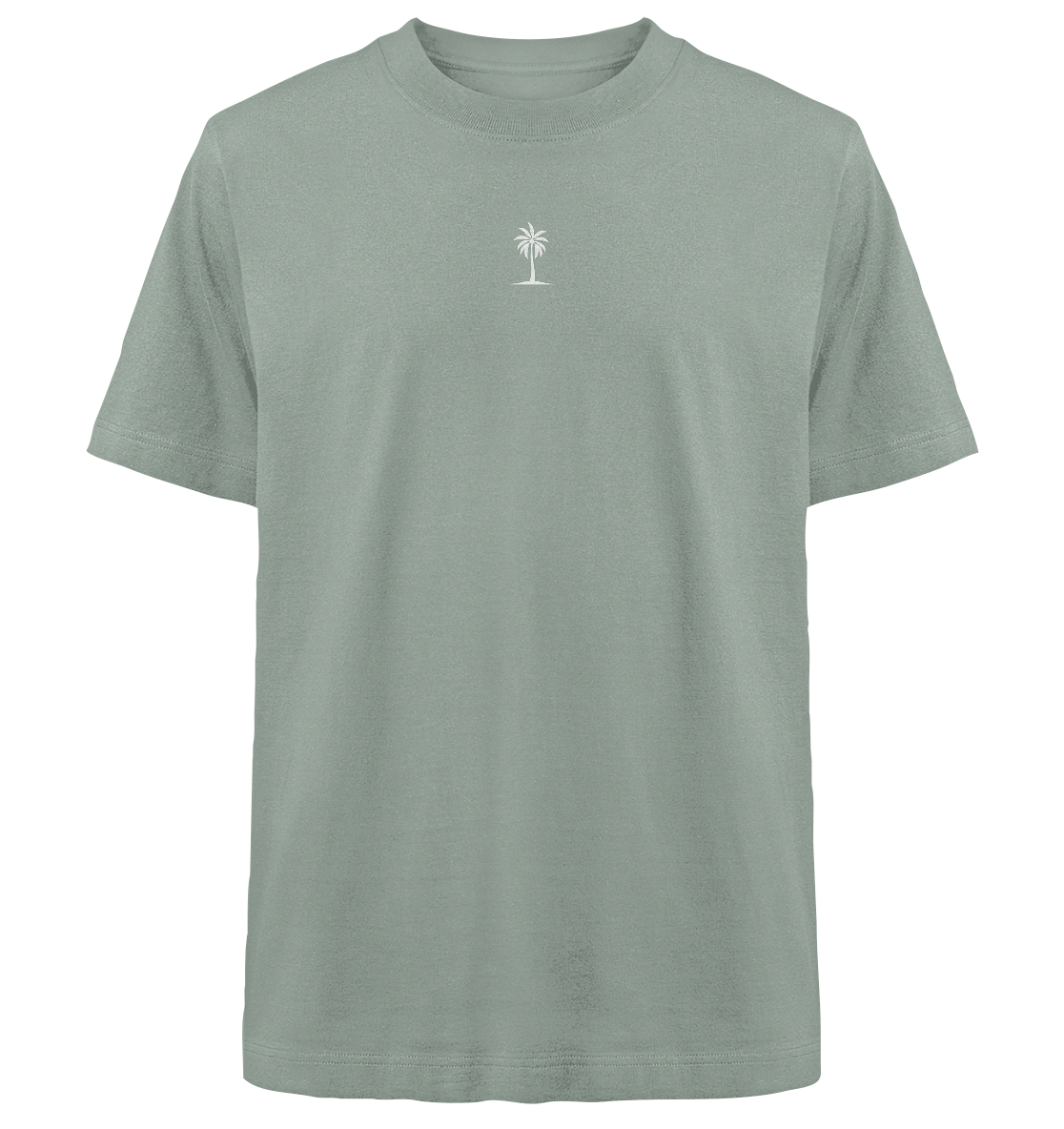 Palm Tree Shirt - Heavy Oversized Organic Shirt