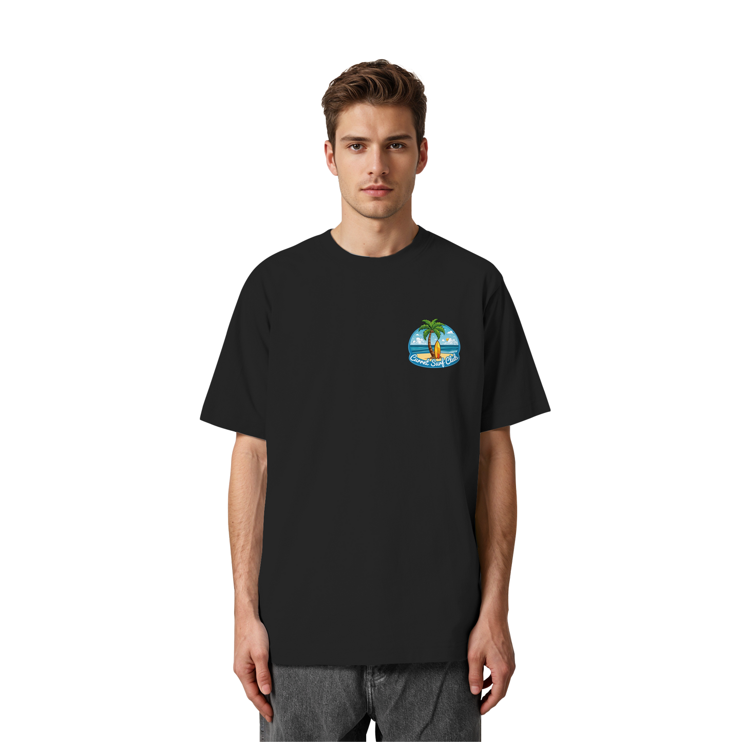Palmbeach Surf Club - Oversize Fit Shirt - Heavy Oversized Organic Shirt