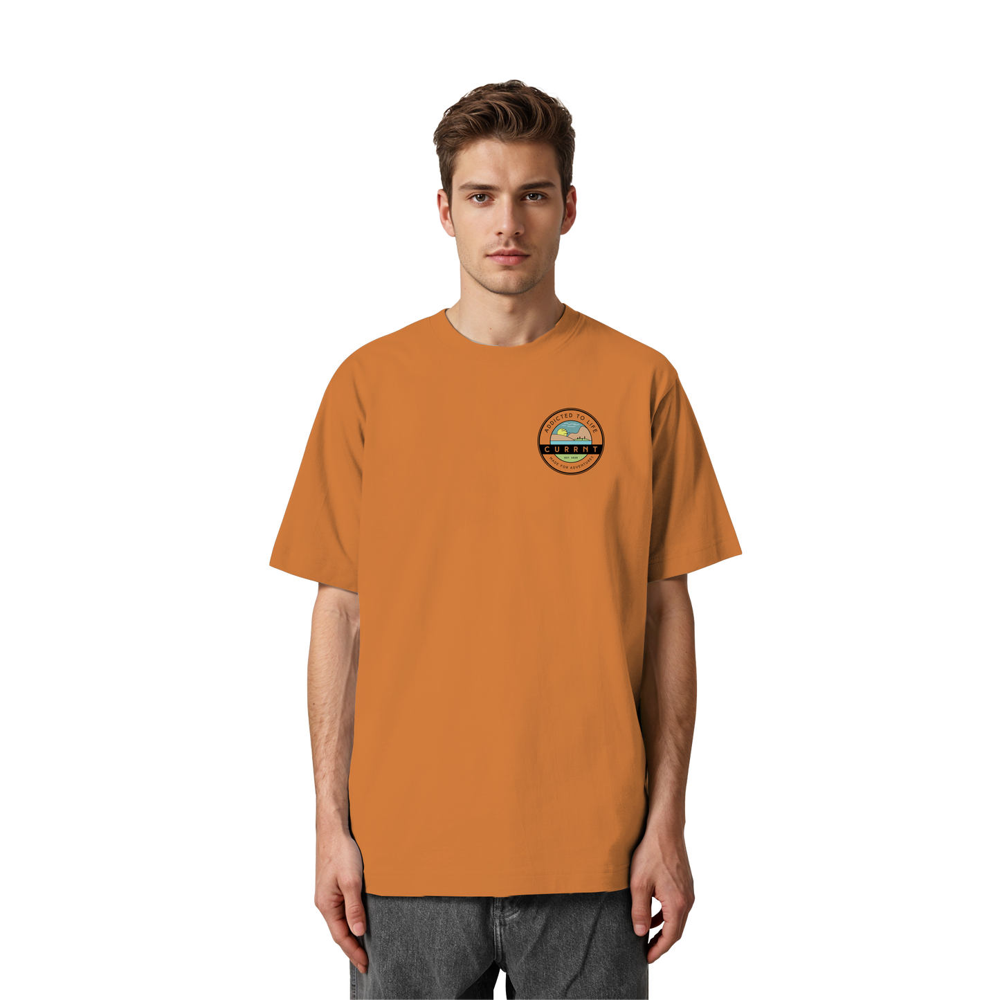 Addicted to life - Heavy Oversized Organic Shirt