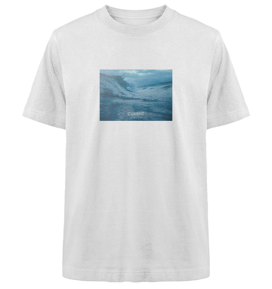 Collapsing Wave - Oversize Fit T-Shirt - Heavy Oversized Organic Shirt