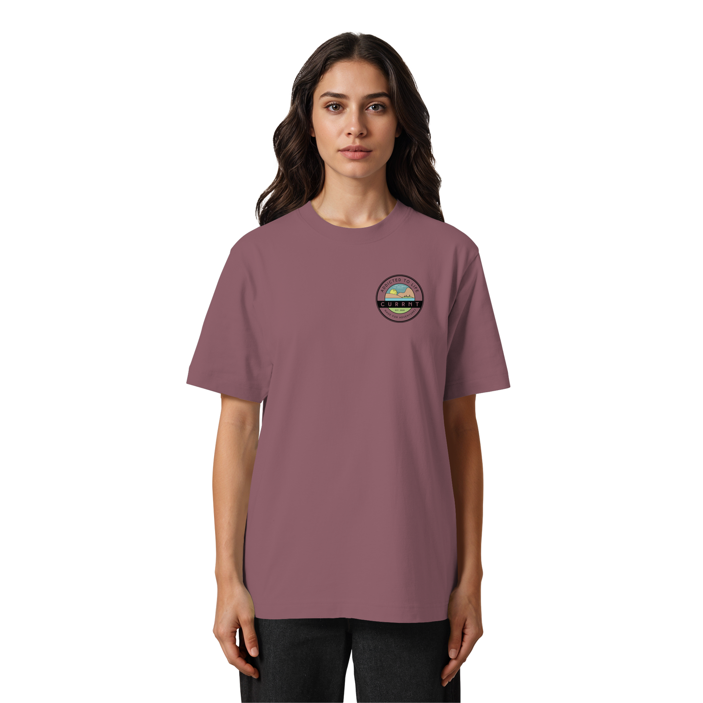 Addicted to life - Heavy Oversized Organic Shirt