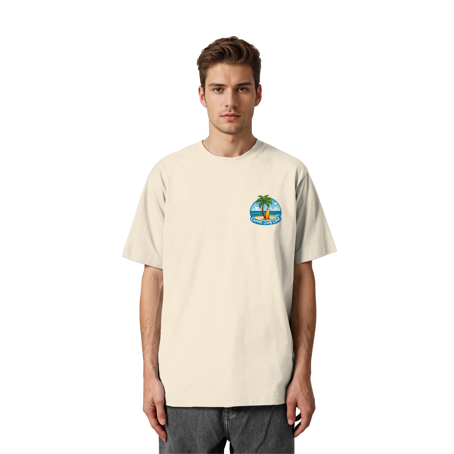 Palmbeach Surf Club - Oversize Fit Shirt - Heavy Oversized Organic Shirt