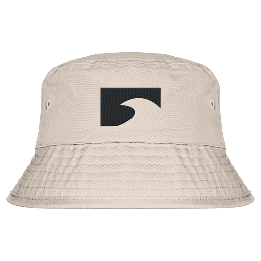 CURRNT Headwear Wave Logo - Organic Bucket Hat