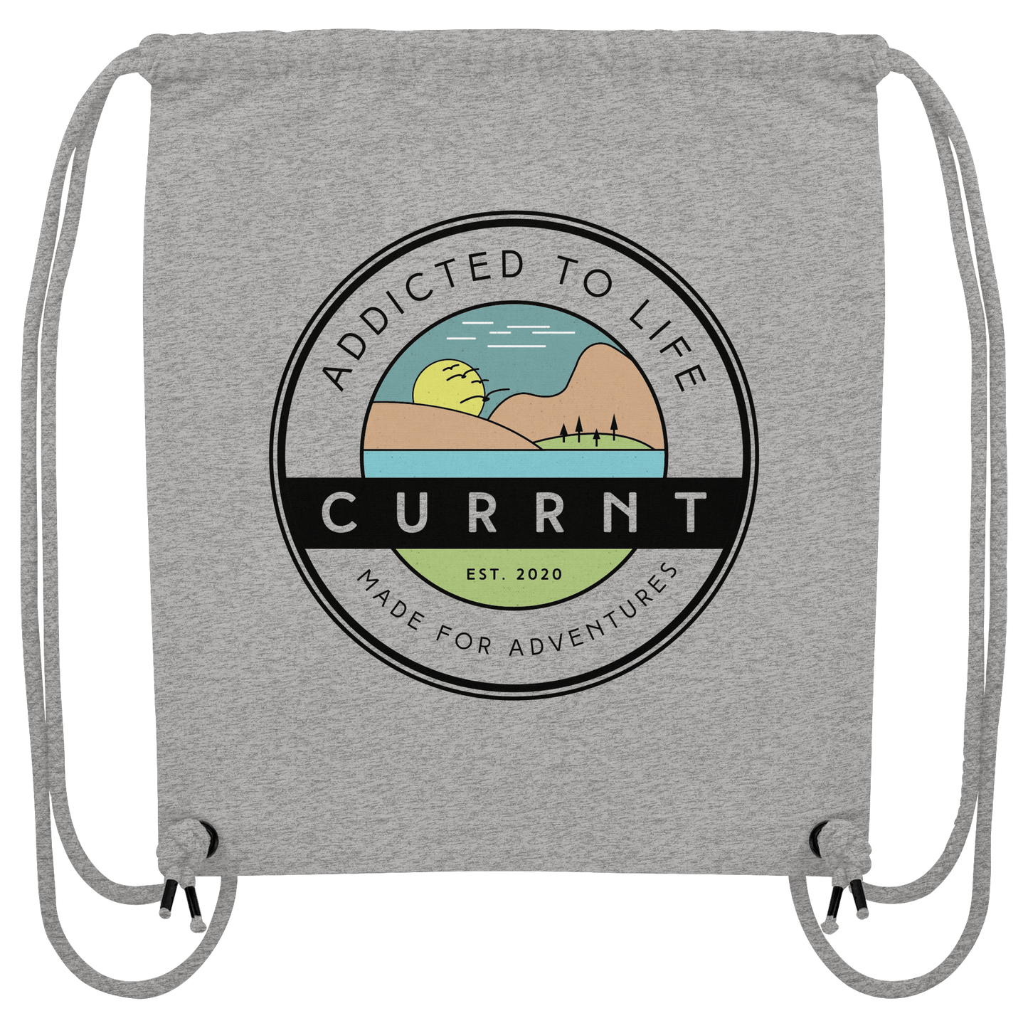 Addicted to life - Organic Gym-Bag
