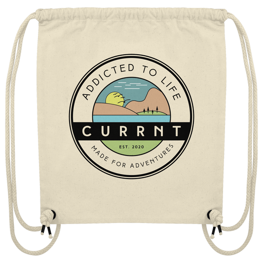 Addicted to life - Organic Gym-Bag