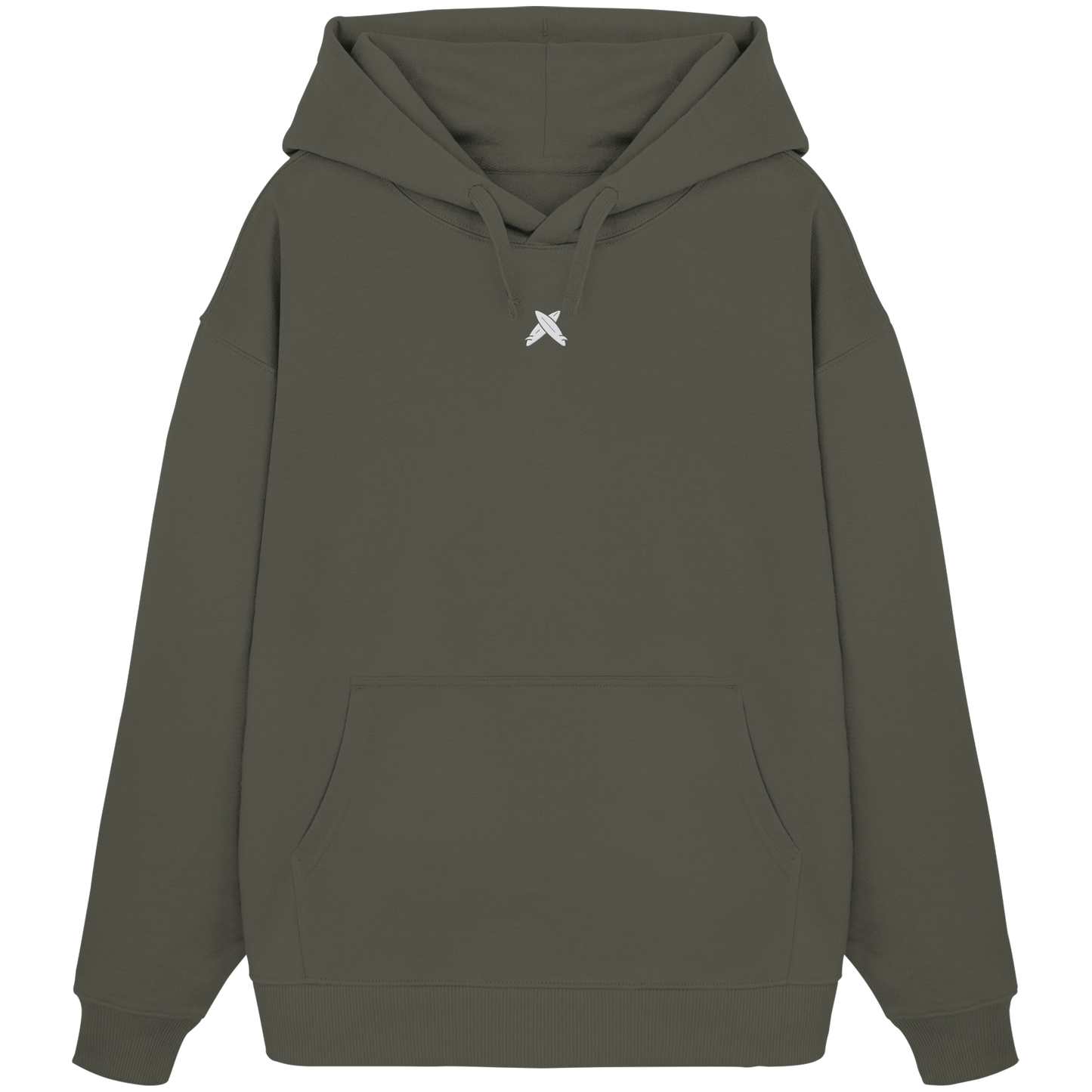 Crossing Boards - Organic Oversize Hoodie (Stick)