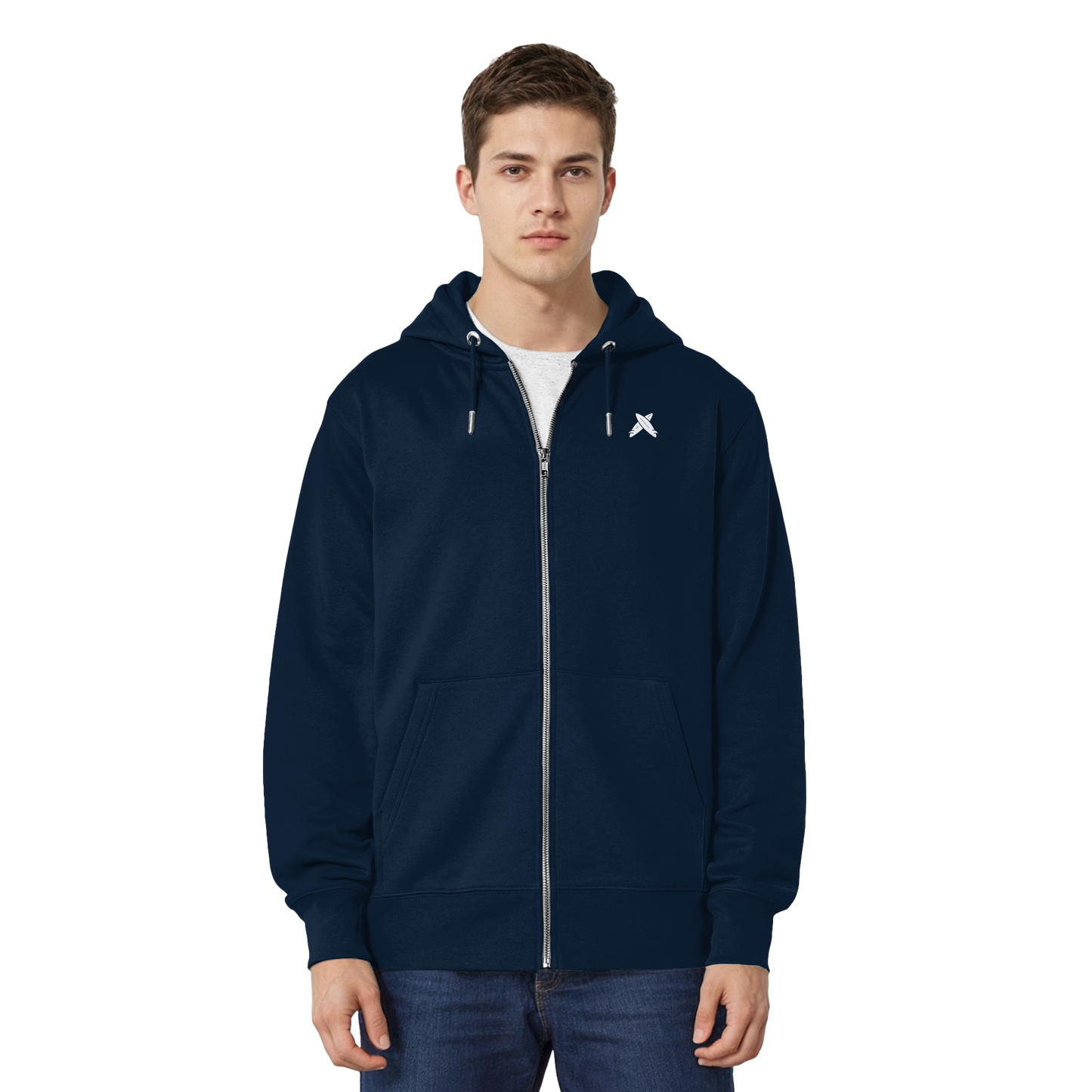 Crossing Boards Zipper - Organic Relaxed Zipper