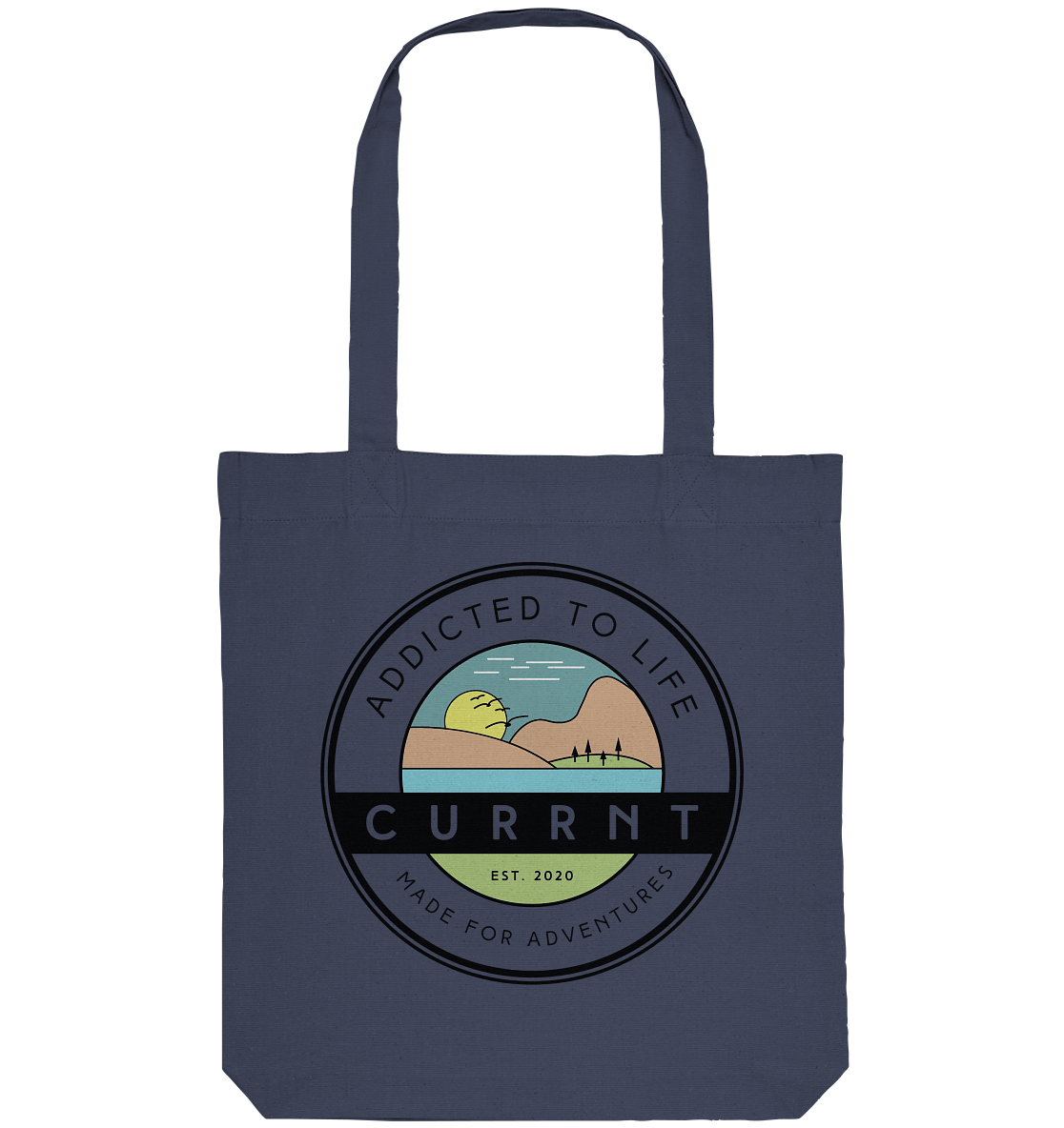 Addicted to life - Organic Tote-Bag