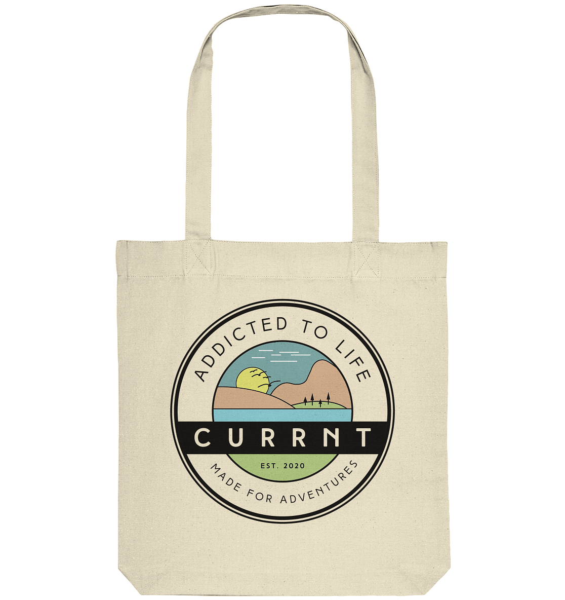 Addicted to life - Organic Tote-Bag