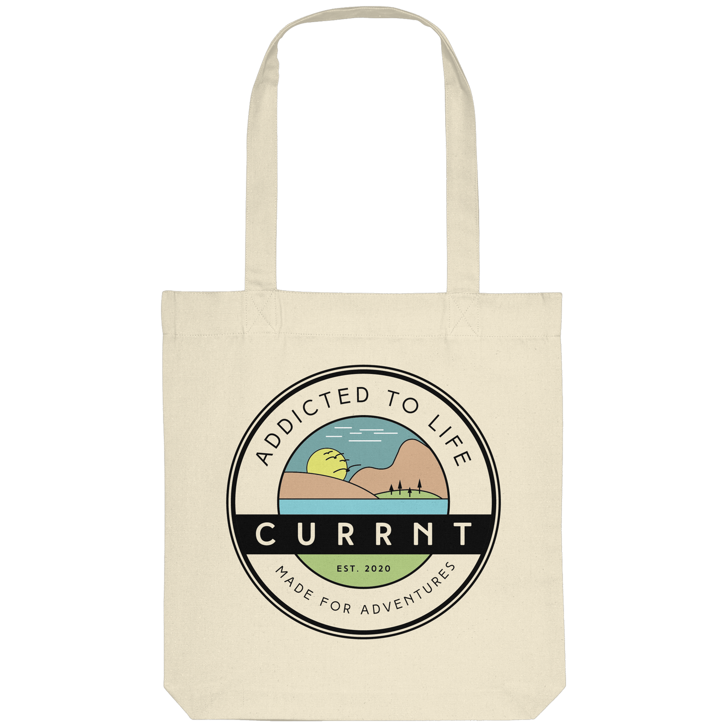 Addicted to life - Organic Tote-Bag