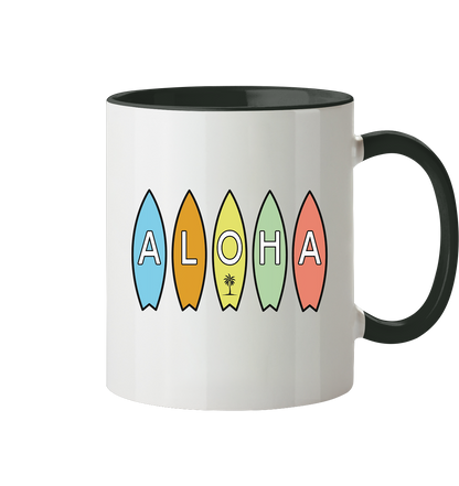 Aloha - Tasse zweifarbig
