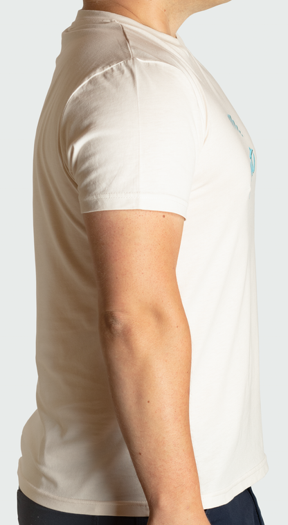 Retro Wave Shirt - Vintage White